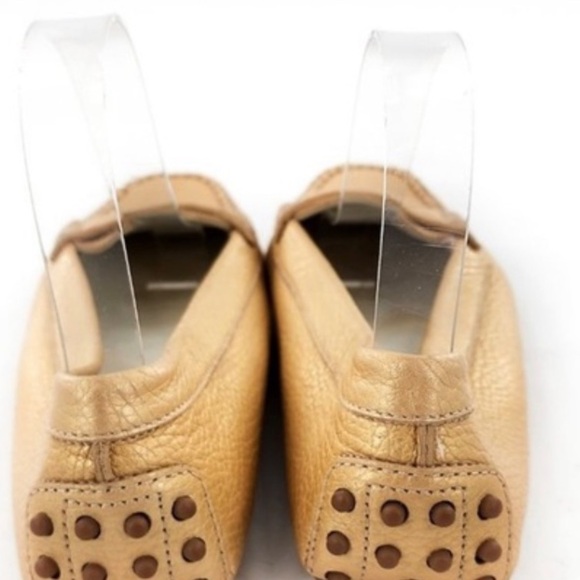 Tod’s Gommini Driving Moccasins Mustard Sz 6.5 Women's Loafers - Picture 6 of 7